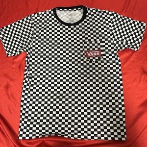 Vans checkered t shirt men’s